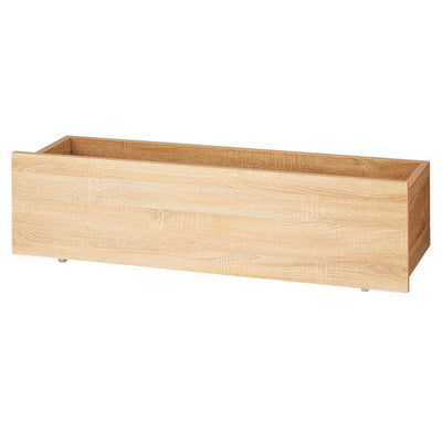 店舗用品システム什器折りたたみ木製収納トロッコW120cmエクリュの商品画像