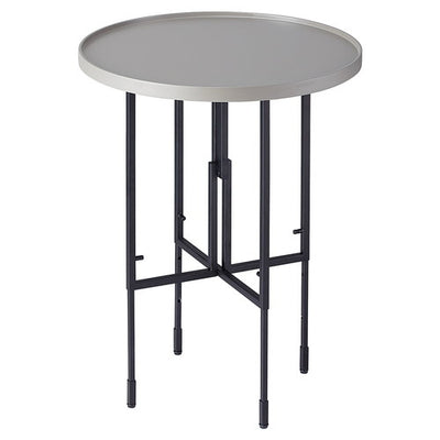 店舗用品店舗什器高さ調整機能付き円形ディスプレイテーブル直径60cmの商品画像