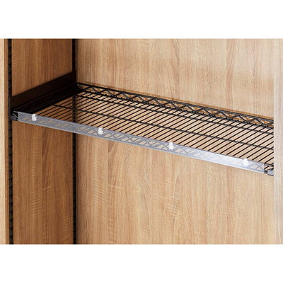 店舗用品シリーズ什器ワイヤートレー棚用プライスレールW90cm用の商品画像