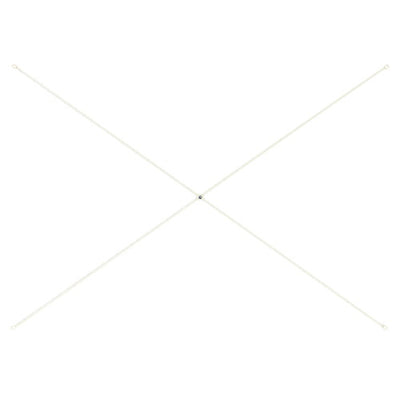 店舗用品シリーズ什器アルテン用ターンバックルホワイトW90cm用の商品画像