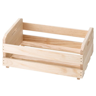 店舗用品演出用品ハコマルシェボックス無塗装H22.8cmの商品画像