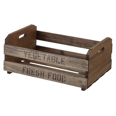 店舗用品演出用品ハコマルシェボックスライトオークH22.8cmの商品画像