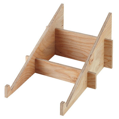 店舗用品演出用品簡易組立傾斜台2箱用小の商品画像