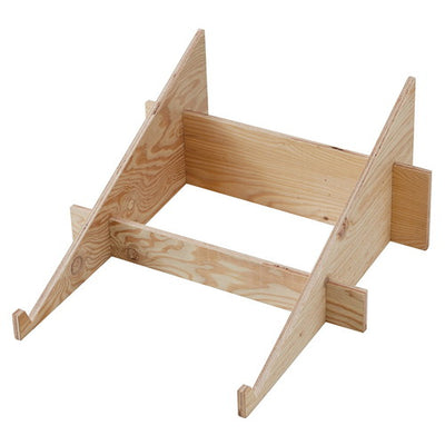 店舗用品演出用品簡易組立傾斜台2箱用大の商品画像