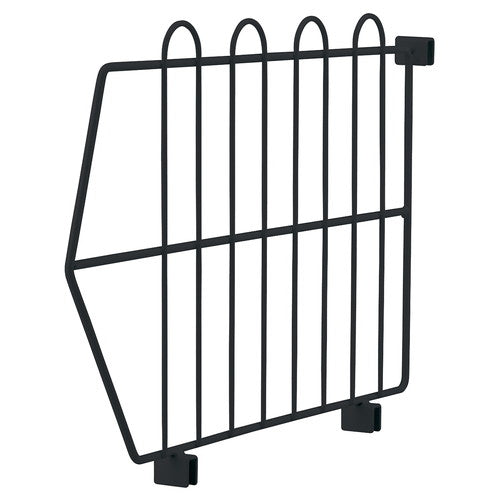 店舗用品店舗什器ジャンブルバスケット用仕切板黒D46.3cm用の商品画像