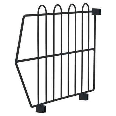 店舗用品店舗什器ジャンブルバスケット用仕切板黒D46.3cm用の商品画像