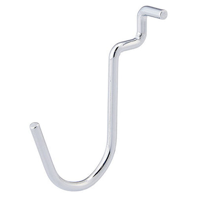 店舗用品店舗什器有孔ボード用1点掛けフック小物用クロームの商品画像