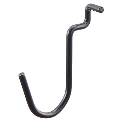 店舗用品店舗什器有孔ボード用1点掛けフック小物用ブラックの商品画像