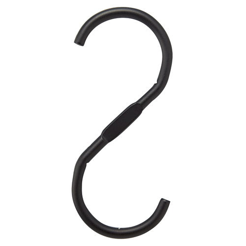 店舗用品ディスプレイ用品スチール製ディスプレイ用フックブラック【5個】の商品画像