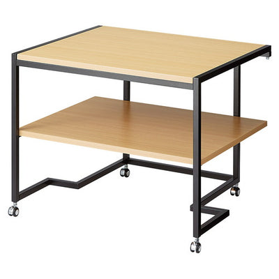 店舗用品店舗什器ステップテーブル黒エクリュの商品画像