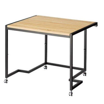 店舗用品店舗什器ステップテーブル黒ラスティック柄の商品画像