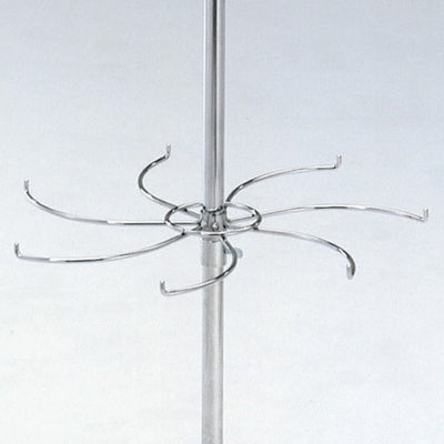 店舗用品店舗什器ともえ4段回転小物掛け追加フックの商品画像