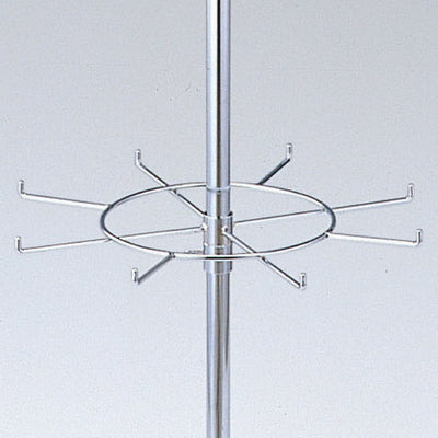 店舗用品店舗什器円型フック4段回転小物掛け追加フックの商品画像