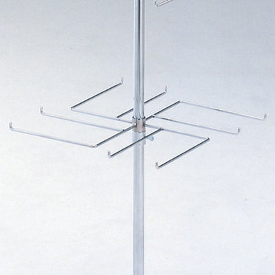 店舗用品店舗什器卍4段回転小物掛け追加フックの商品画像