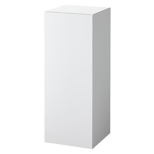 店舗用品店舗什器木製角柱ステージH90cmホワイトの商品画像