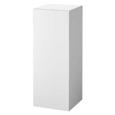 店舗用品店舗什器木製角柱ステージH90cmホワイトの商品画像