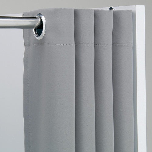 店舗用品店舗什器フィッティングルーム用カーテンハトメタイプグレーの商品画像