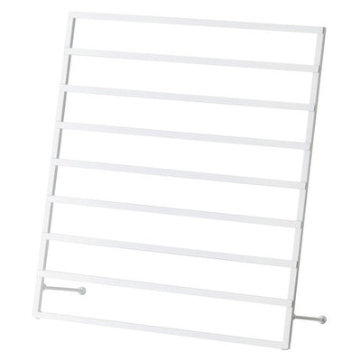 店舗用品演出用品アクセサリー用卓上ラックW40cmホワイトの商品画像