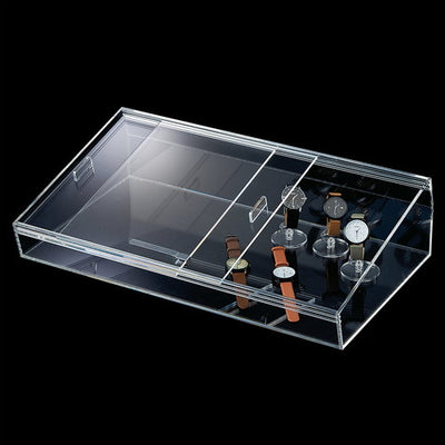 店舗用品演出用品引き戸式アクリルショーケースW59.8cmの商品画像