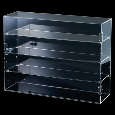 店舗用品演出用品多段式陳列ケース(鍵付き)W60cmの商品画像