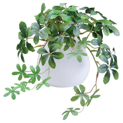 店舗用品演出用品グリーンMRラウンドポット(光触媒加工)シュガーバインの商品画像