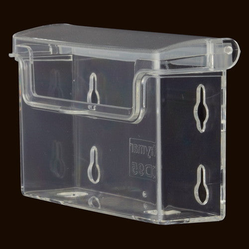 店舗用品サイン・掲示用品壁掛け専用パンフレット差し名刺ヨコフタ付きの商品画像