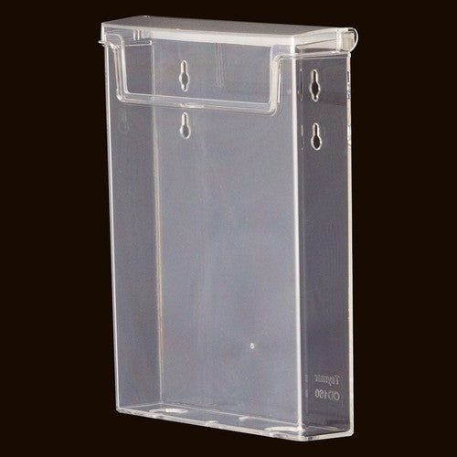 店舗用品サイン・掲示用品壁掛け専用パンフレット差しA5タテフタ付きの商品画像