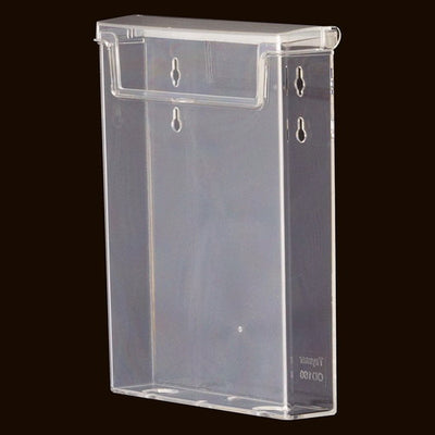 店舗用品サイン・掲示用品壁掛け専用パンフレット差しA5タテフタ付きの商品画像