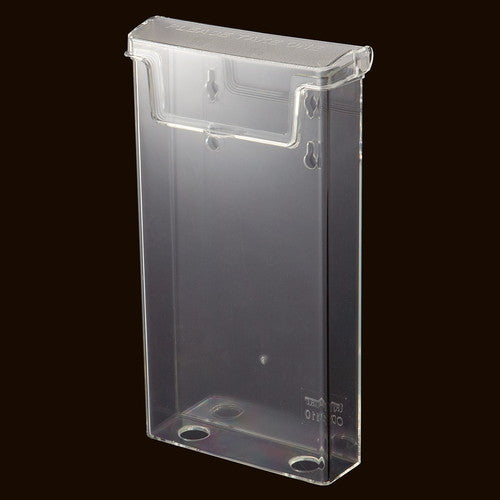 店舗用品サイン・掲示用品壁掛け専用パンフレット差しA4三ツ折タテフタ付きの商品画像