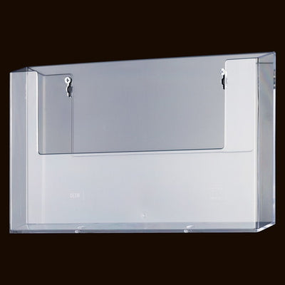 店舗用品サイン・掲示用品壁掛け専用パンフレット差しA4ヨコの商品画像