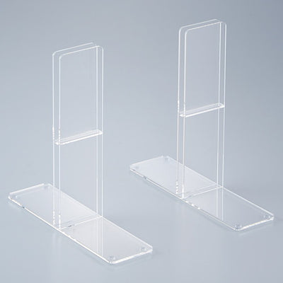 店舗用品サイン・掲示用品アクリル製卓上パネルスタンドハイタイプ2個セットの商品画像