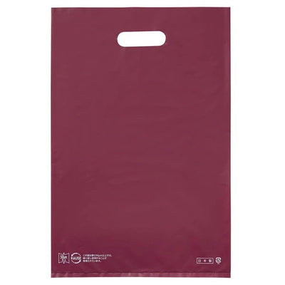 ポリ袋ハード型 カラー エンジ 40×50cm (1000枚) kp38-782-26-7