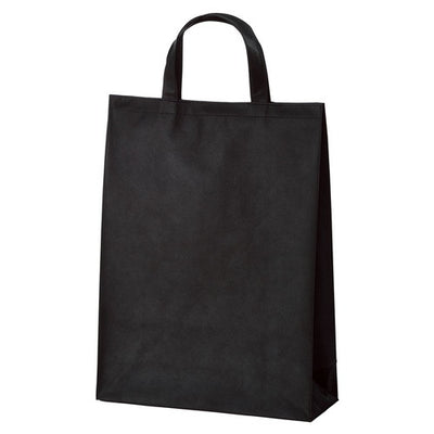 店舗用品ラッピング用品不織布バッグ黒32×12×45cmの商品画像