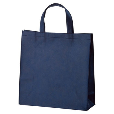 店舗用品ラッピング用品不織布バッグ紺32×11×33cmの商品画像