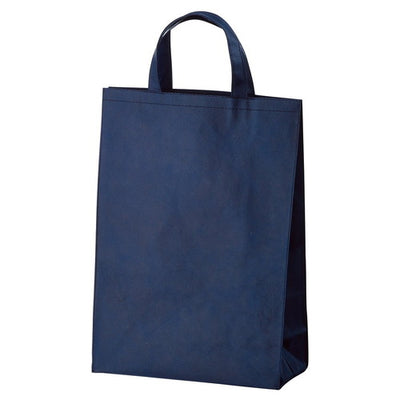 店舗用品ラッピング用品不織布バッグ紺32×12×45cmの商品画像