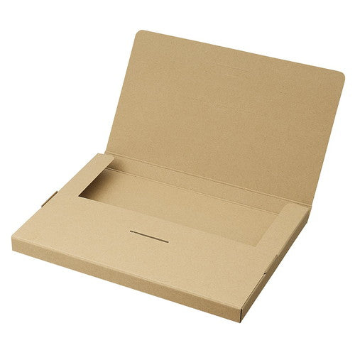 店舗用品店舗運営用品発送用ダンボール30.7×22.4×2.2cmの商品画像