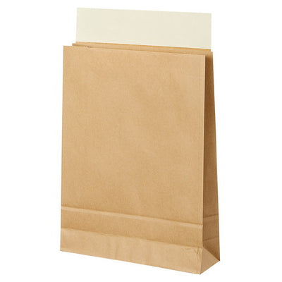 店舗用品店舗運営用品宅配袋茶26×10×40cmの商品画像