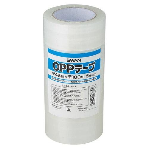 店舗用品店舗運営用品OPP梱包テープ48mm×100m巻の商品画像