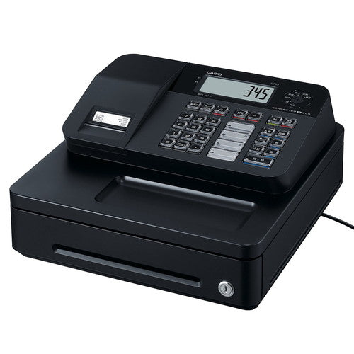 店舗用品店舗運営用品カシオレジスター4部門SR-G3ブラックの商品画像