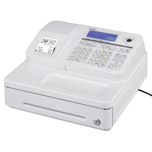 店舗用品店舗運営用品カシオレジスター10部門SR-S200(一体型)ホワイトの商品画像