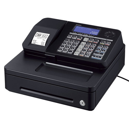 店舗用品店舗運営用品カシオレジスター10部門SR-S200(一体型)ブラックの商品画像