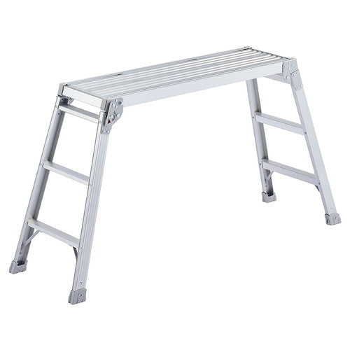 店舗用品店舗運営用品スタンダード足場台H75cmシルバーの商品画像