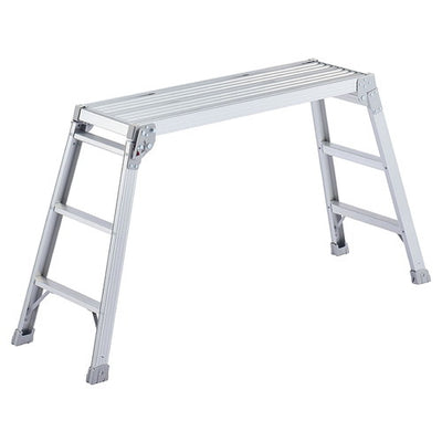 店舗用品店舗運営用品スタンダード足場台H75cmシルバーの商品画像