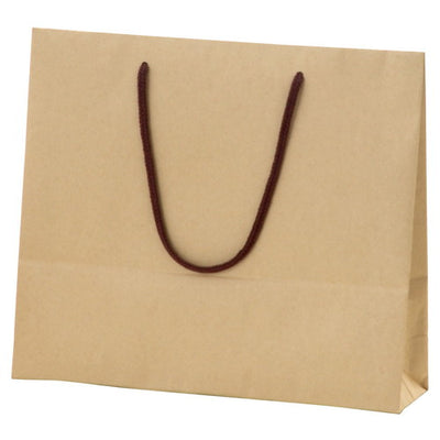 店舗用品ラッピング用品カラー手提げ紙袋クラフト33×10×29cmの商品画像