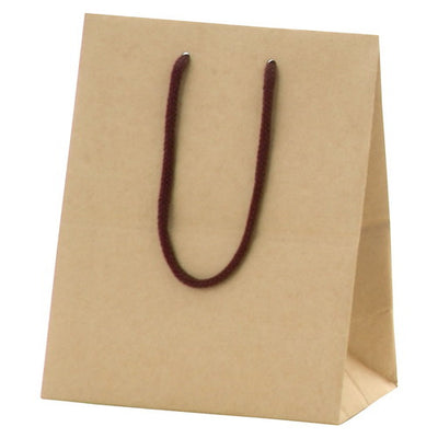 店舗用品ラッピング用品カラー手提げ紙袋クラフト20×12×25cmの商品画像