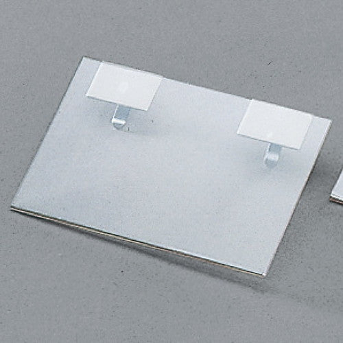 店舗用品システム什器欄干用カード差し10×7cmの商品画像