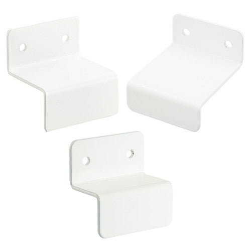 店舗用品シリーズ什器壁面固定金具ホワイトD29mmの商品画像