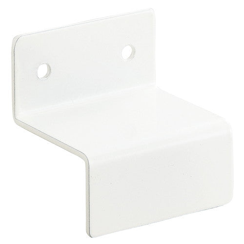 店舗用品シリーズ什器壁面固定金具ホワイトD44mmの商品画像