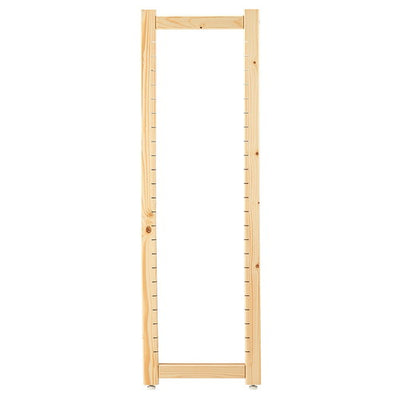 店舗用品シリーズ什器アルテンサイドフレームクリアH135cmの商品画像