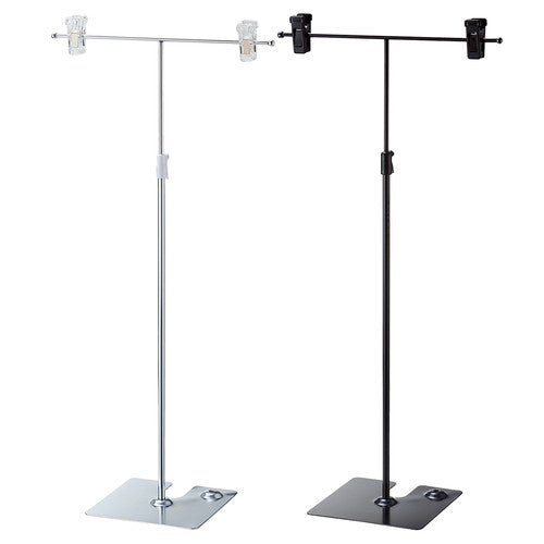 店舗用品店舗什器ポップスタンドクロームメッキの商品画像